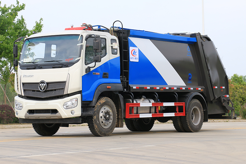 國六福田壓縮垃圾車