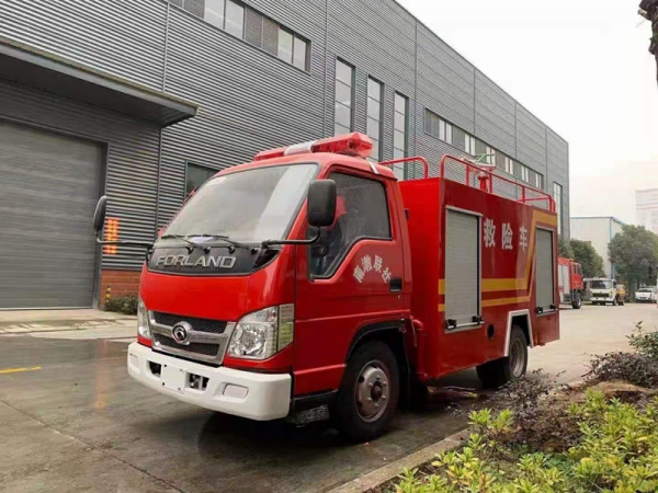 國(guó)六小型福田救險(xiǎn)消防車2噸