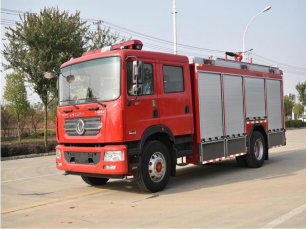 國六東風D9水罐消防車6噸