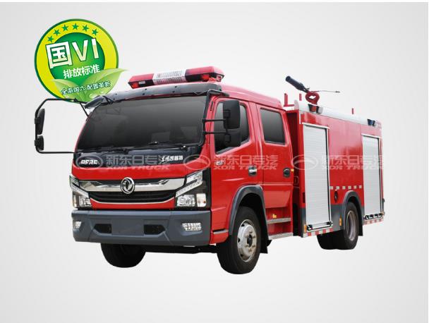 國六東風(fēng)凱普特水罐消防車5噸